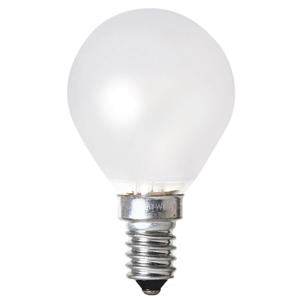 Lusion Fancy Round Halogen Light Bulb E14 240V 18W(25W) Pearl 30209