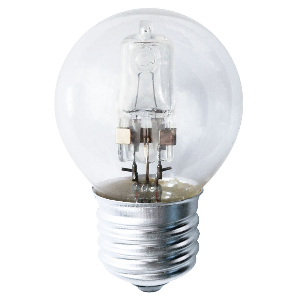 Lusion Fancy Round Halogen Light Bulb E27 240V 28W(40W) Clear 30206