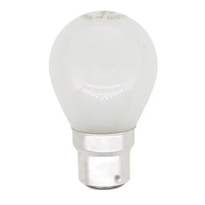 White light bulb on a white background