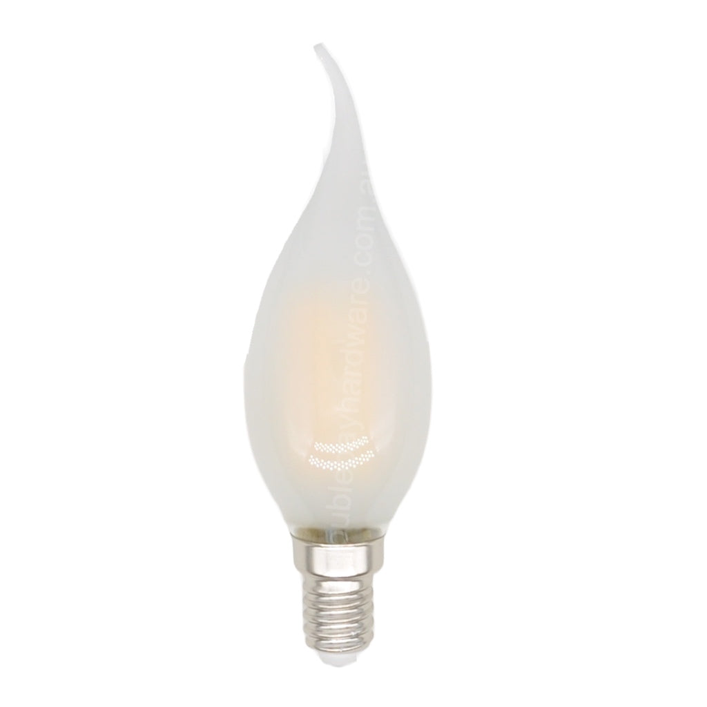 Lusion Flame Candle Filament LED Light Bulb E14 240V 4W W/W 20254