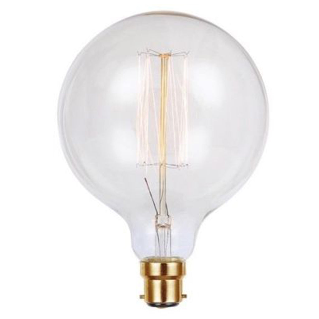 Lusion G125 Vintage Filament Spherical Light Bulb B22 240V 25W 60006