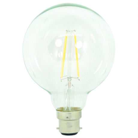Lusion G95 Filament Spherical LED Light Bulb B22 240V 8W W/W 20959