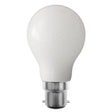 White light bulb on a white background