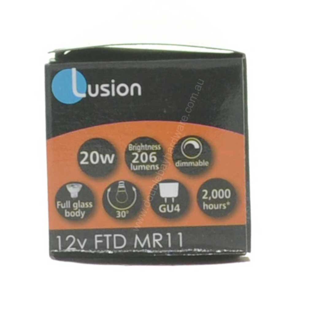Lusion MR11 Halogen Light Bulb GU4 12V 20W 30° 30009