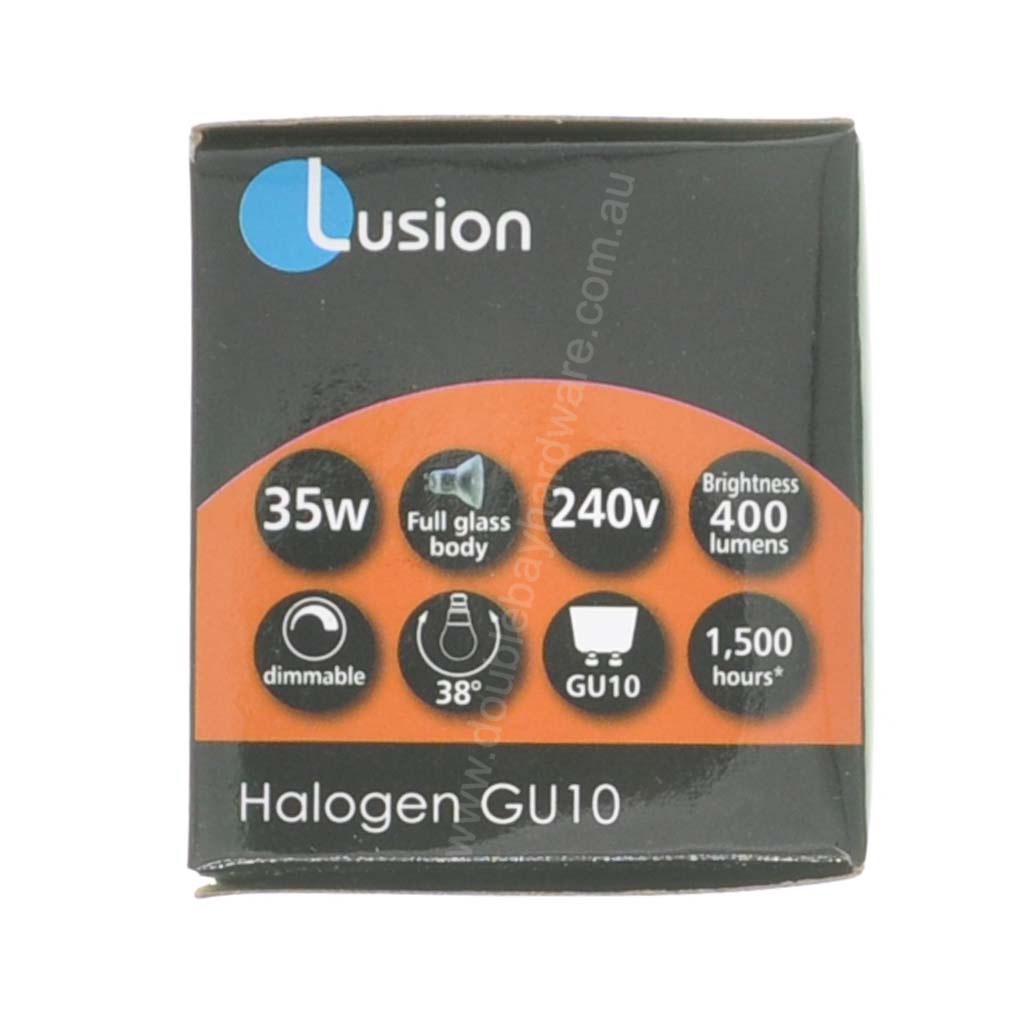 Lusion MR20 Halogen Light Bulb GU10 240V 35W 38° 30011