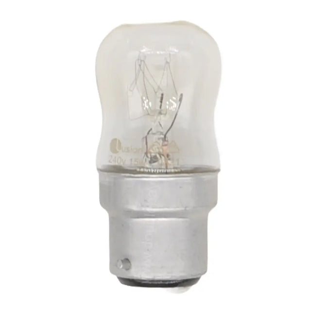 Light bulb on a white background