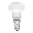Light bulb on a white background