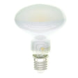 Light bulb on a white background