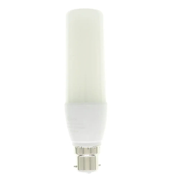 LED light bulb on a white background