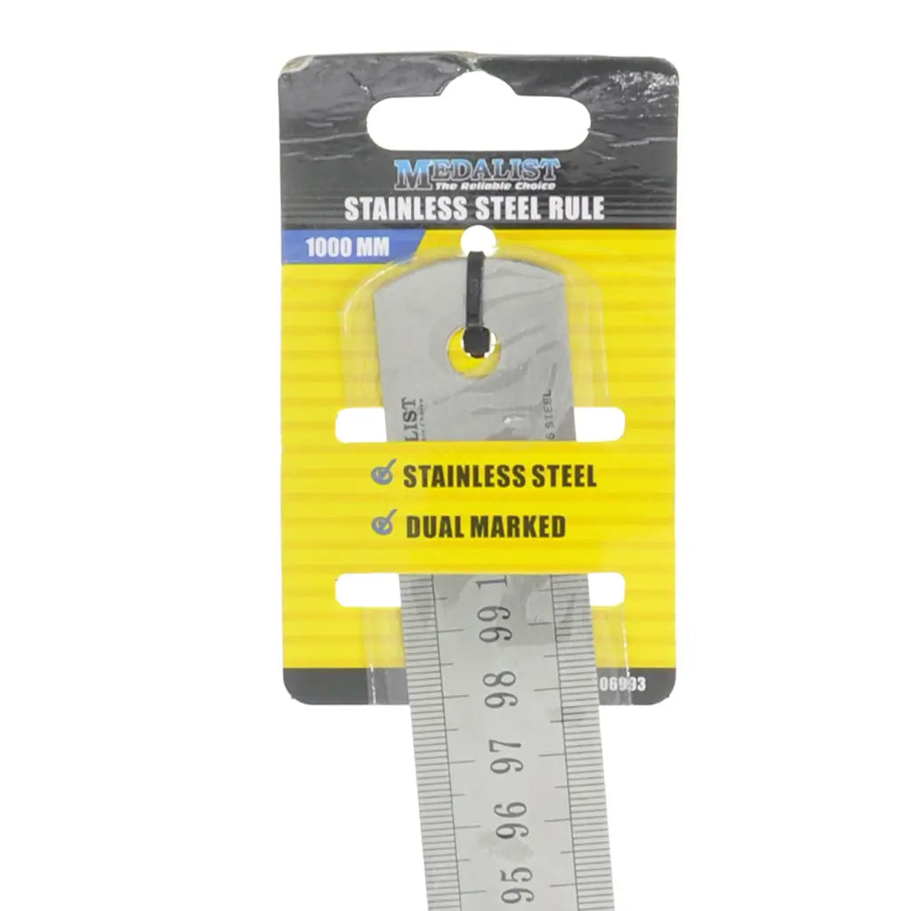 MEDALIST Stainless Steel Ruler 1000mm 06993 – Double Bay Hardware