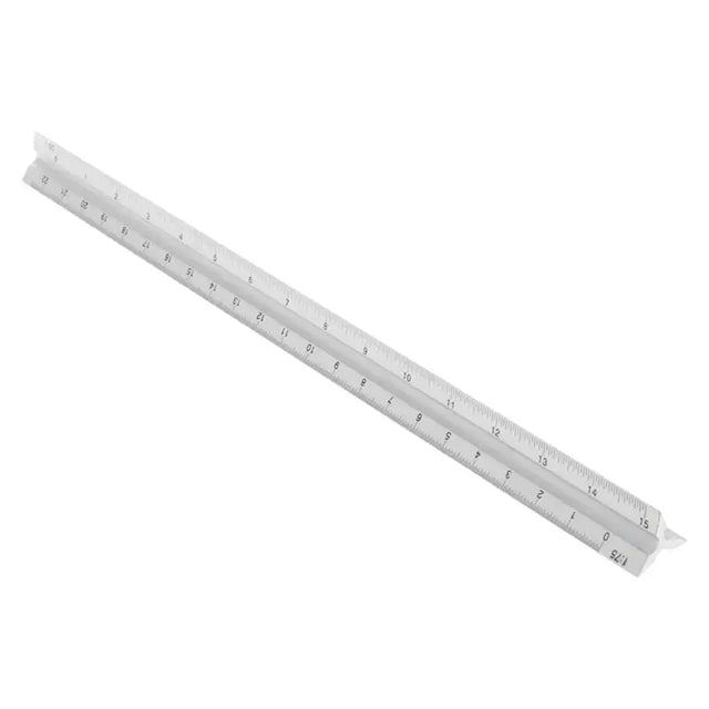 Metal chisel on a white background