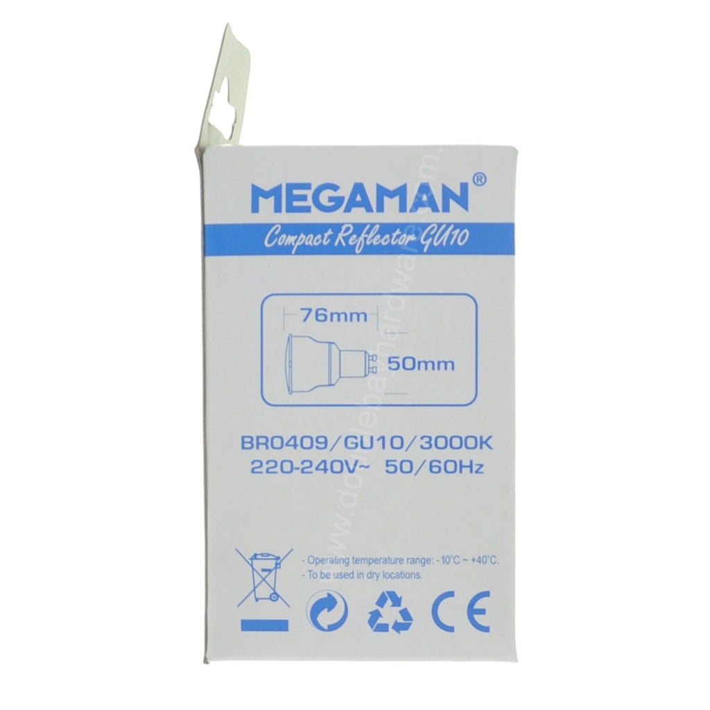 Megaman discount bulbs gu10