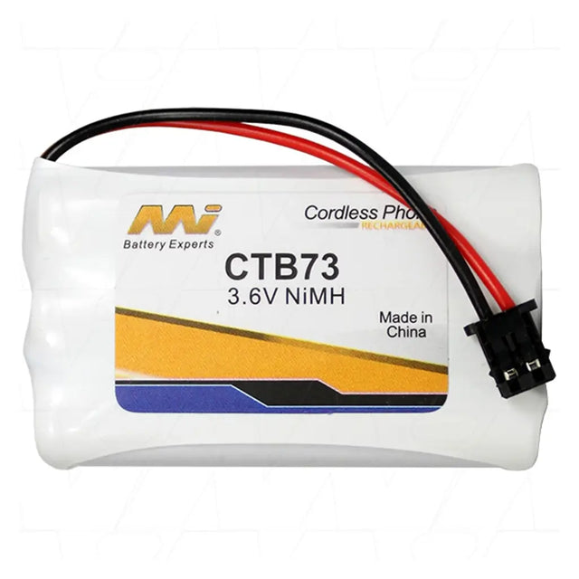 AAI battery with visible branding and specifications on a white background