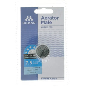 Mildon aerator male packaging with product image on a white background
