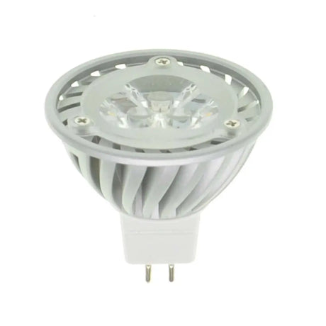 LED light bulb on a white background