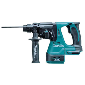 Makita rotary hammer drill on a white background