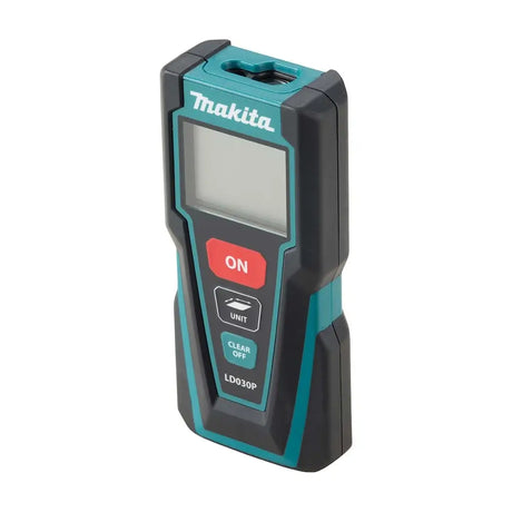 Makita laser measure on a white background