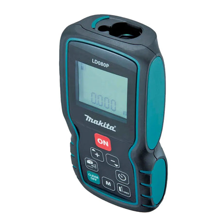 Makita laser measure on a white background
