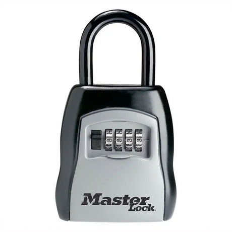 Master Lock combination lock on a white background