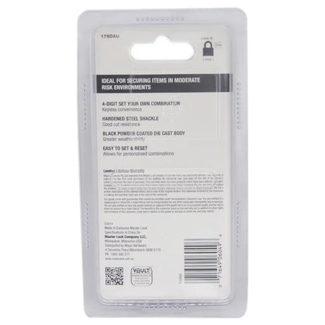 Product packaging with text and branding on a white background