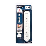 MaxEm 1m 4 Switched Outlets Powerboard With 2USB ELS-0443