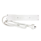 MaxEm 4 way Power Board 10A With Overload Protection White ELS-0164