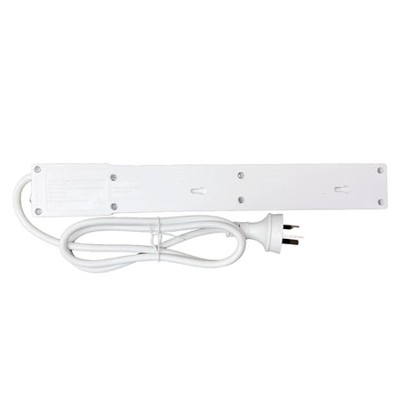 MaxEm 6 Way Power Board 10A With Overload Protection White ELS-0165