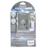 Maxem Pocket FM/AM Radio With Earphone ELS-0180