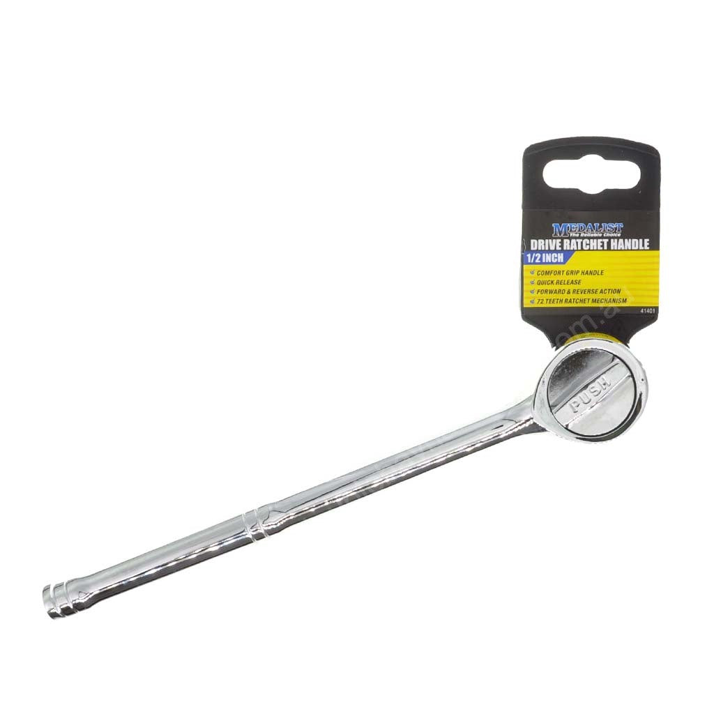 Medalist 1/2" 72 Tooth Drive Quick Release Ratchet 41401