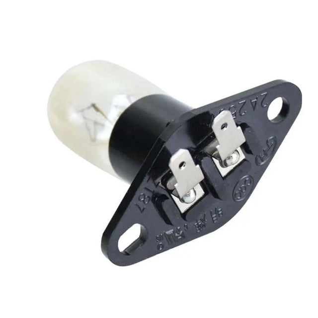 Light bulb socket on a white background