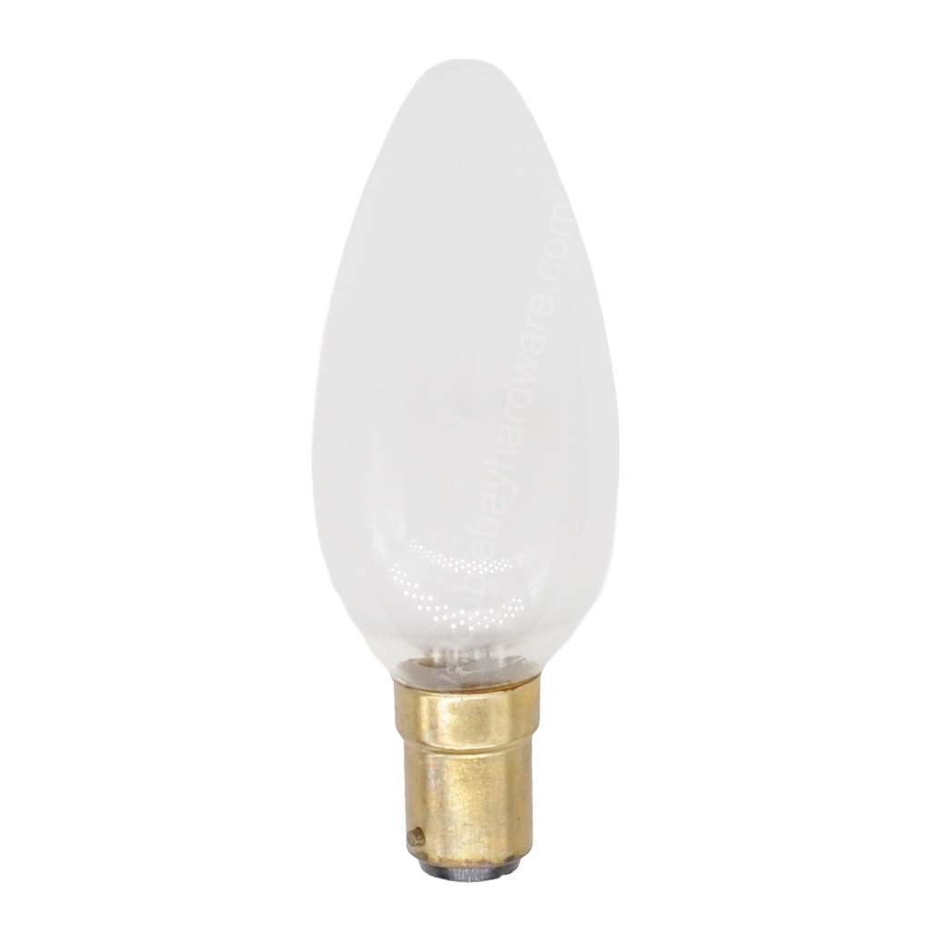 Mirabella Candle Incandescent Light Bulb B15 240V 60W Pearl 316061