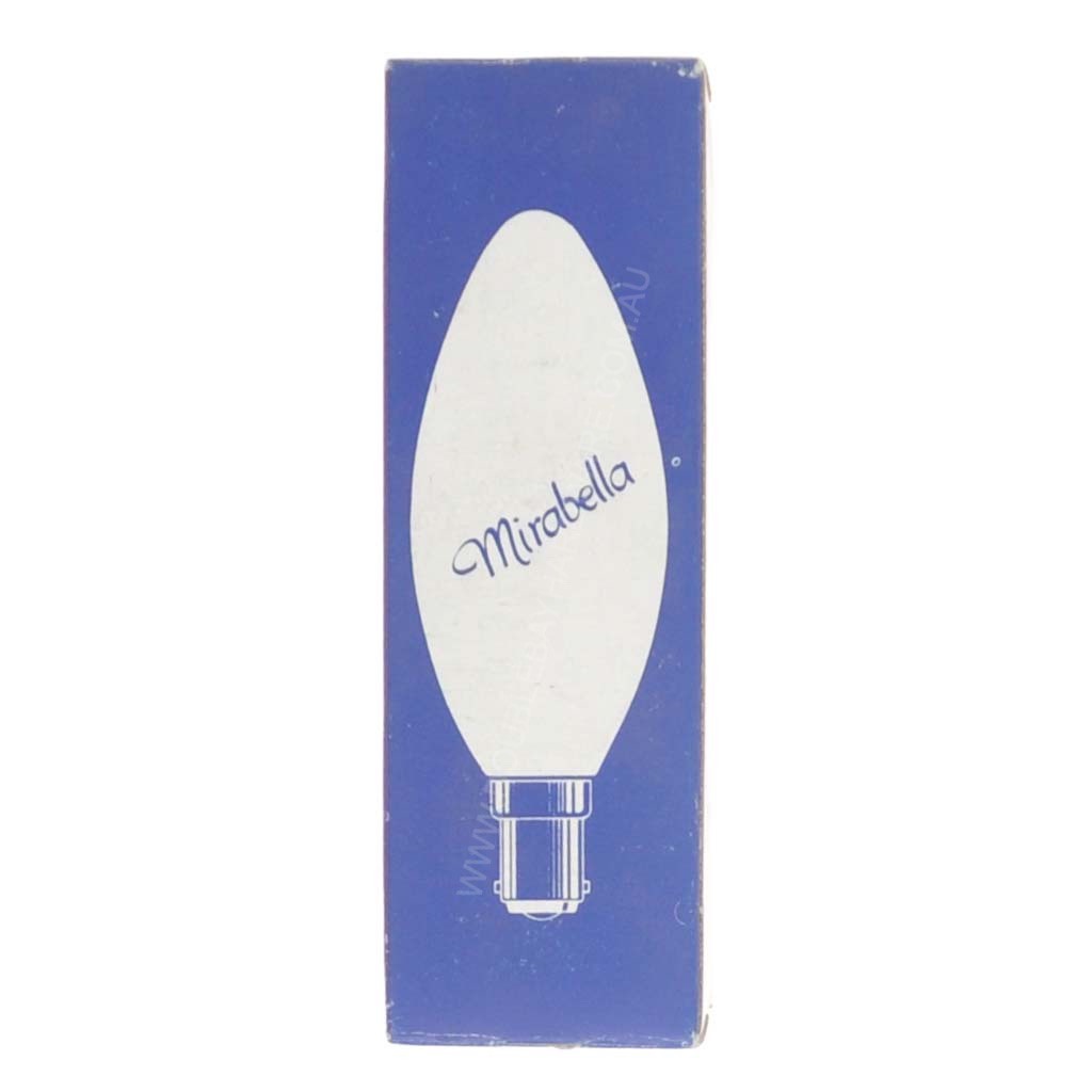Mirabella Candle Incandescent Light Bulb E27 240V 25W Frosted