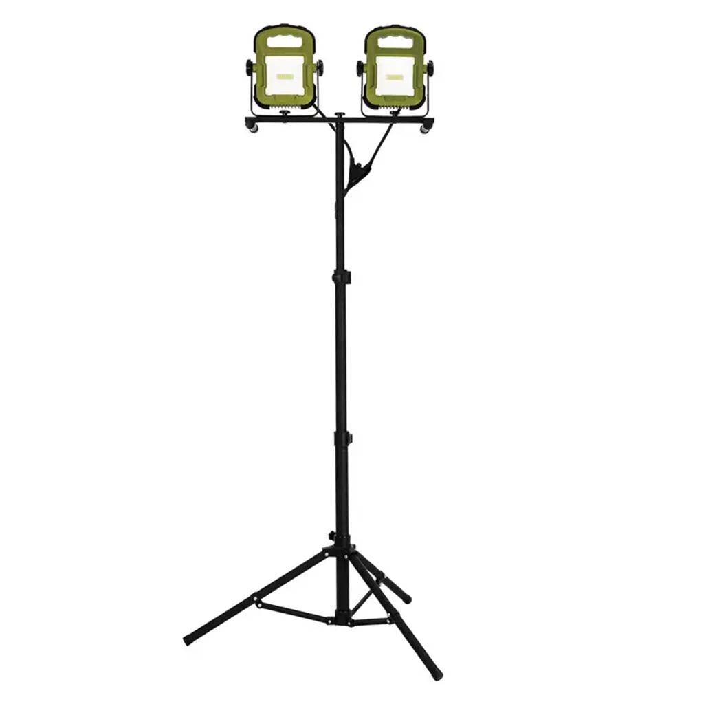 Mirabella Retractable Dual LED Work Light With Tripod 2x20W I003875