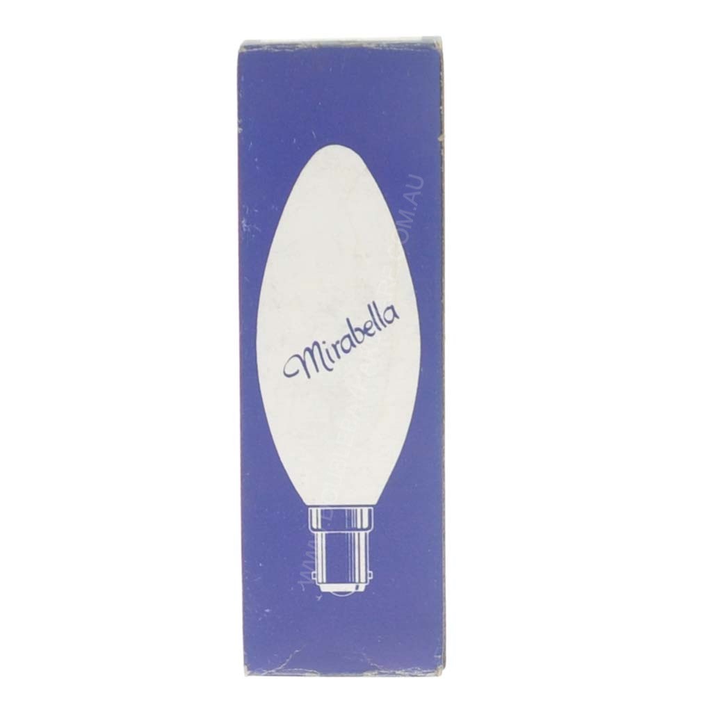 Mirabella Twisted Candle Incandescent Light Bulb E27 240V 25W Clear