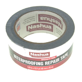 Roll of Nashua waterproofing repair tape on a white background