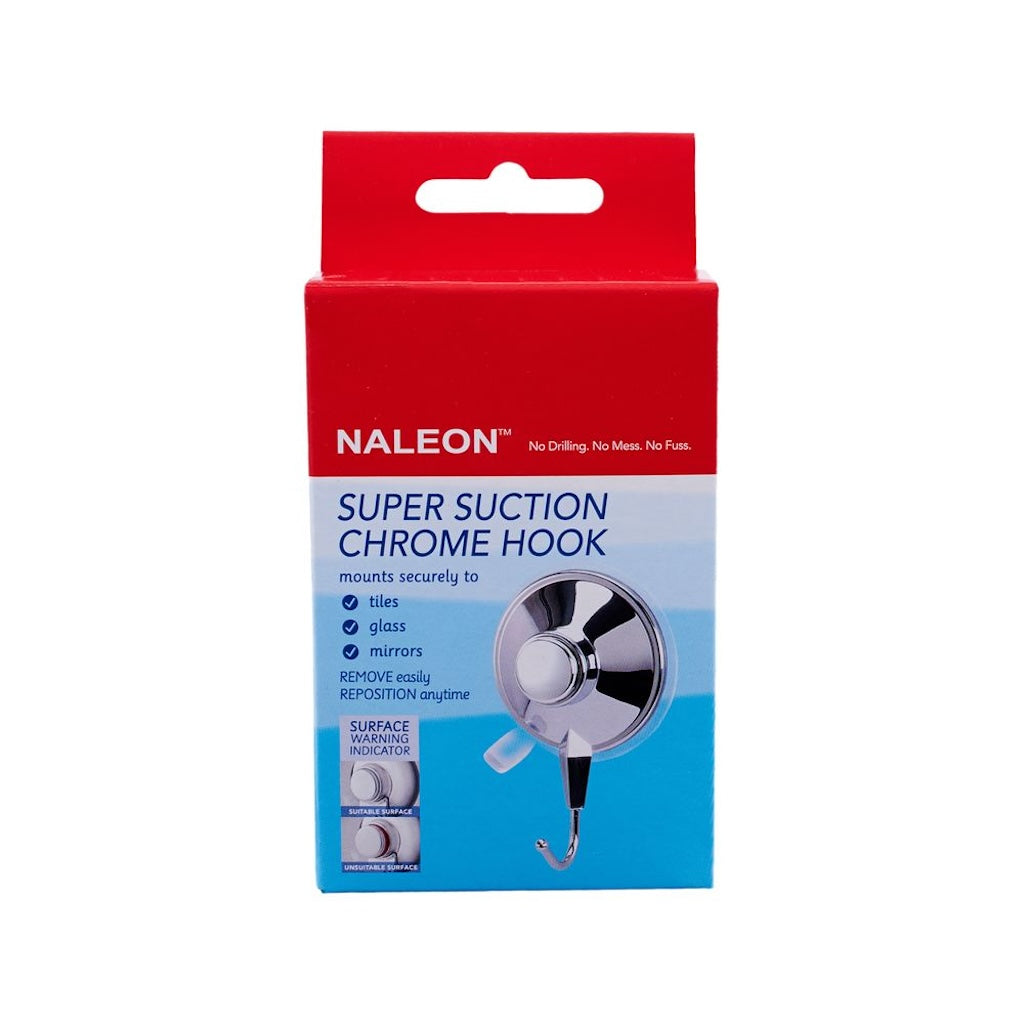 Naleon Super Suction Hook Chrome 5Kg 621063