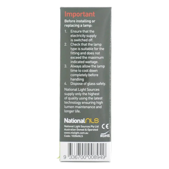 Product packaging with text and branding on a white background