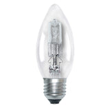 National nls Candle Halogen Light Bulb E27 240V 28W Clear 10275NLS