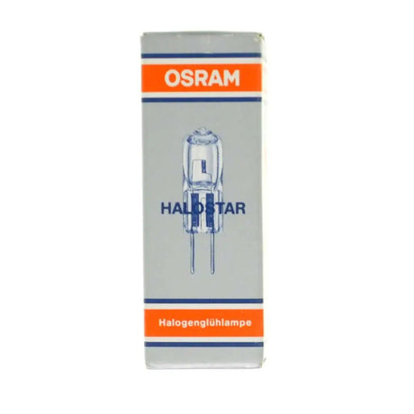 OSRAM Halostar bulb packaging on a white background