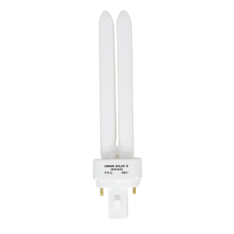 OSRAM DULUX D Lumilux Compact Fluorescent Light Bulb G24d-2 18W/840