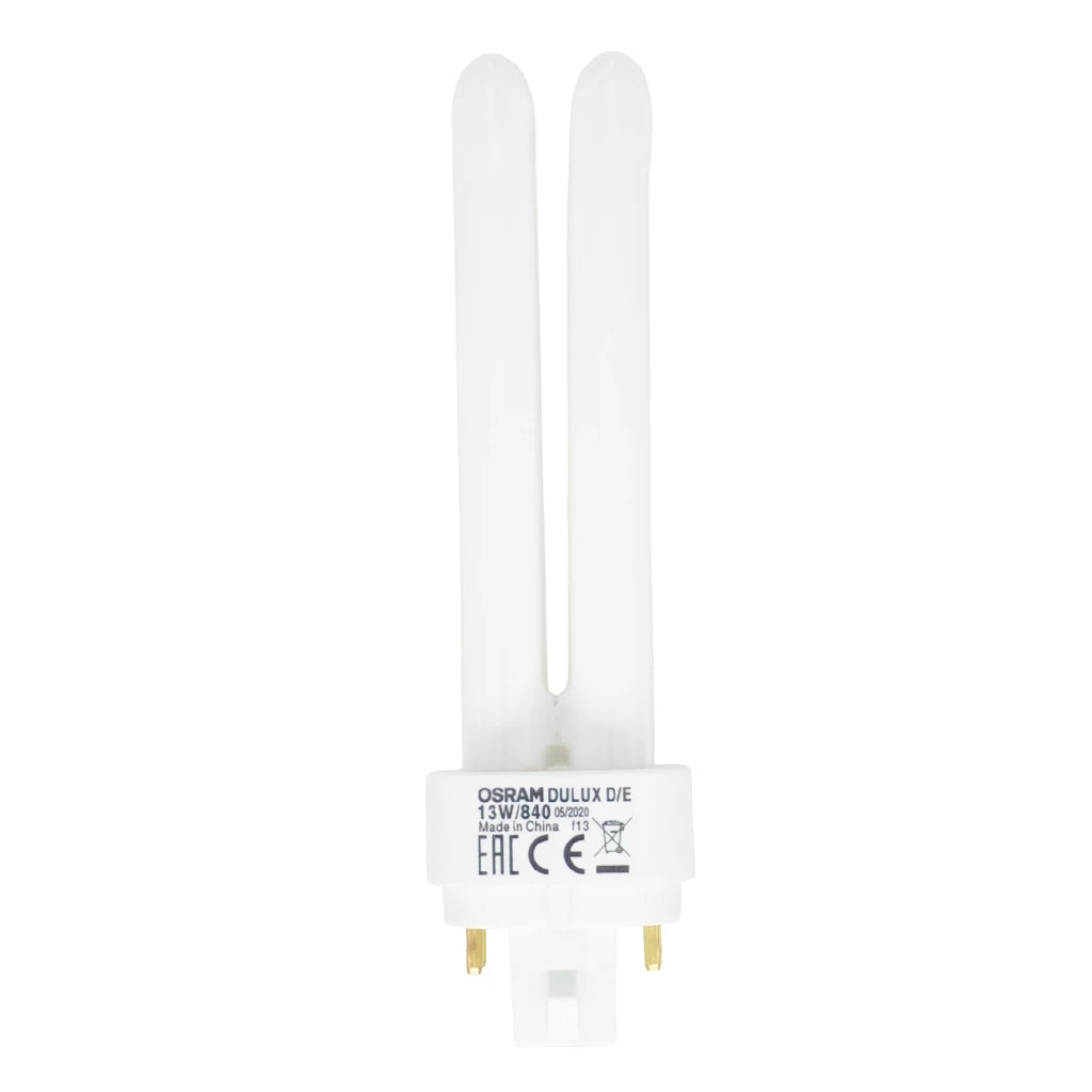 OSRAM DULUX D/E Compact Fluorescent Light Bulb G24q-1 13W/840