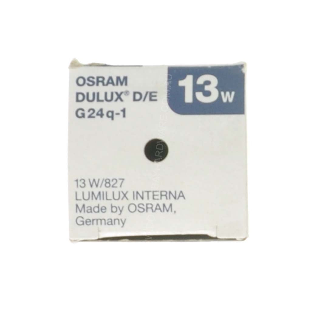 OSRAM DULUX D/E Light Bulb G24q-1 13W/827