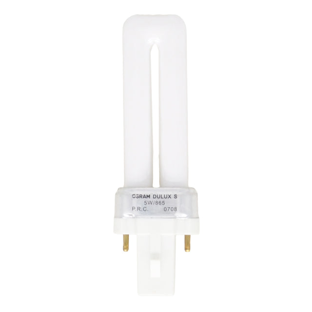 OSRAM DULUX S Compact Fluorescent Light Bulb G23 5W/865