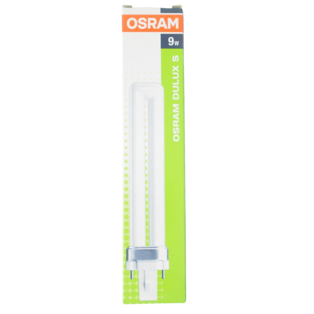OSRAM DULUX S Compact Fluorescent Light Bulb G23 9W/827