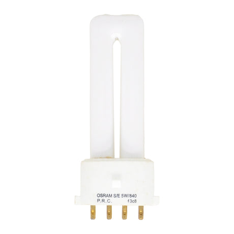 OSRAM DULUX S/E Compact Fluorescent Light Bulb 2G7 5W/840