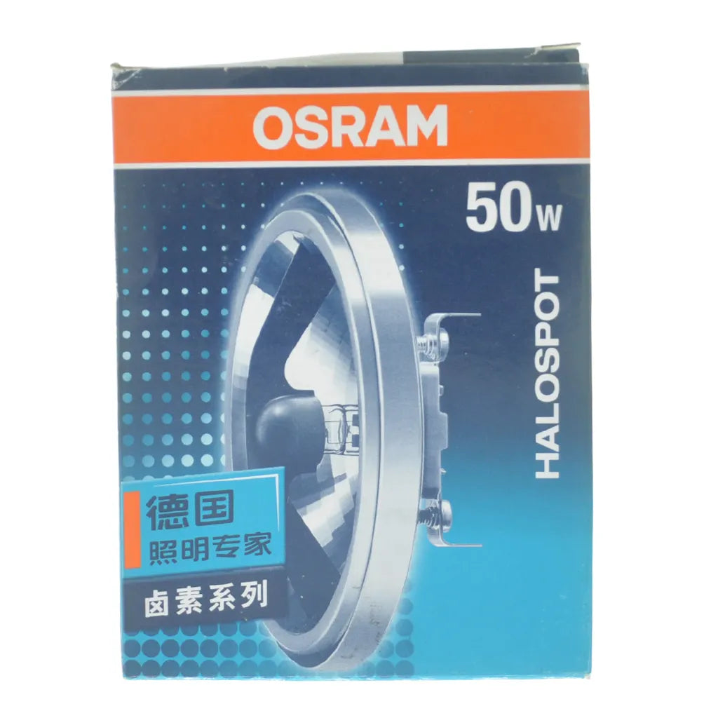 OSRAM HALOSPOT 111 Halogen Light Bulb AR111 G53 12V 50W 24° 41635FL