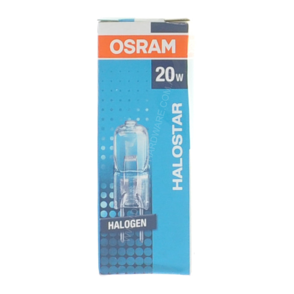 OSRAM Bi-Pin HALOSTAR Halogen Light Bulb G4 12V 20W Clear 64425