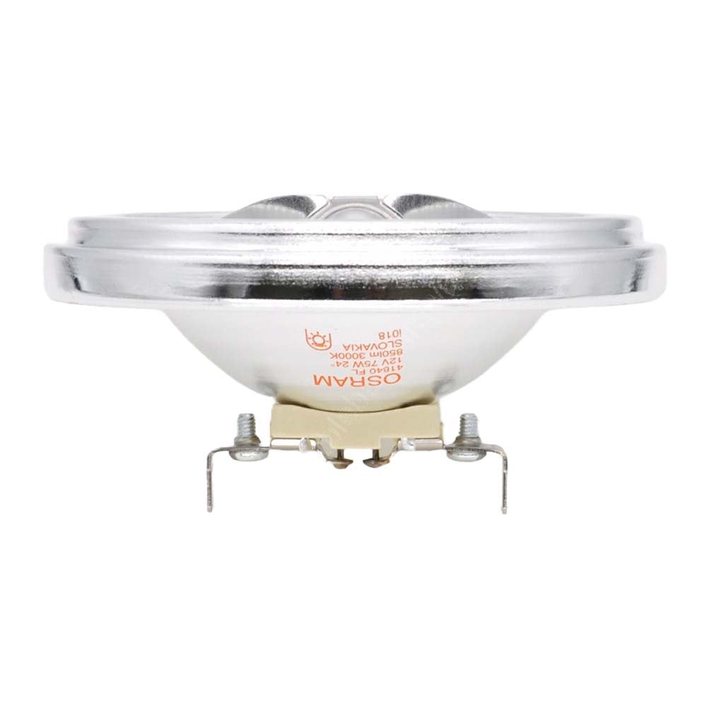 Fitting/Base: G53 Wattage: 75W Voltage: 12V Colour Temperature: 3000K Lumen output: 850lm Lamp Style: AR111 Beam Angle: 24 Diameter: 111mm Life Span: 2,000H Dimmable: Yes