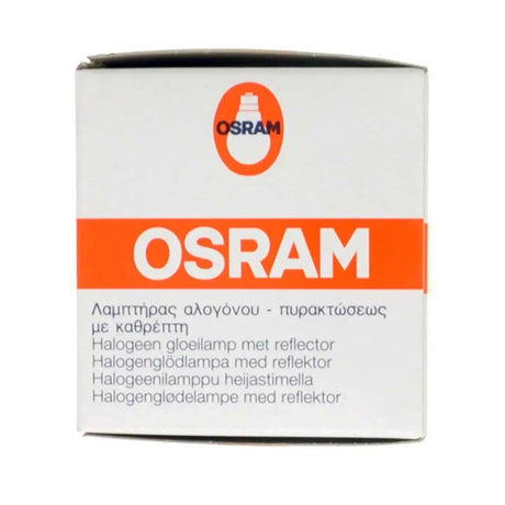 OSRAM light bulb packaging with white background