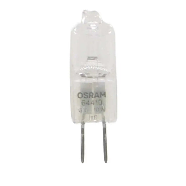 Osram light bulb on a white background